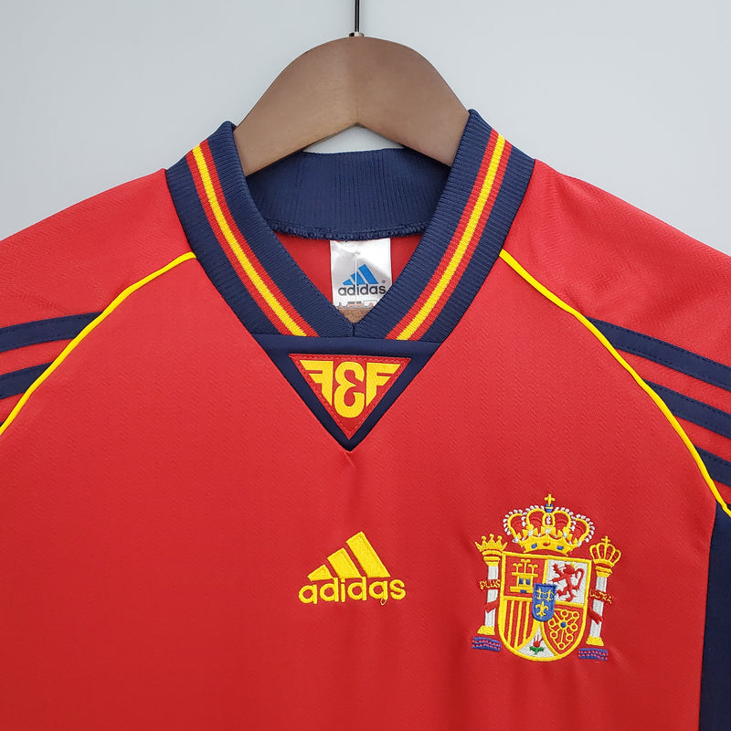 Camiseta España Primera Retro 1998 + 5 REGALOS 🎁