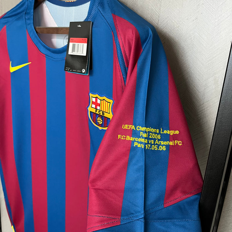 Camiseta Barcelona Retro Home 2005/06 + 5 REGALOS 🎁