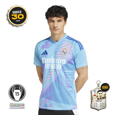 Camiseta Real Madrid Portero Primera 2024/25 + 5 REGALOS 🎁