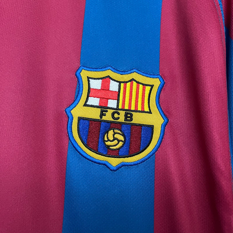 Camiseta Barcelona Retro Home 2005/06 + 5 REGALOS 🎁