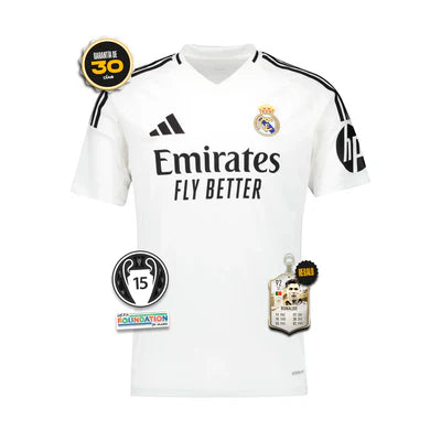 Camiseta Real Madrid Primera Equipación 2024/25 + 5 REGALOS 🎁