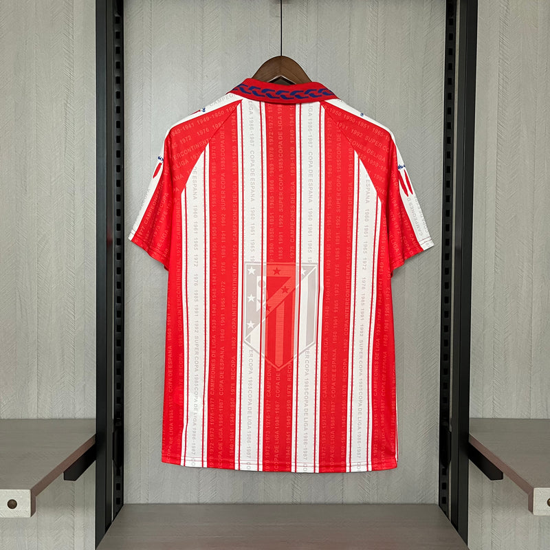 Camiseta Atletico de Madrid Retro Home 1994/95 + 5 REGALOS 🎁