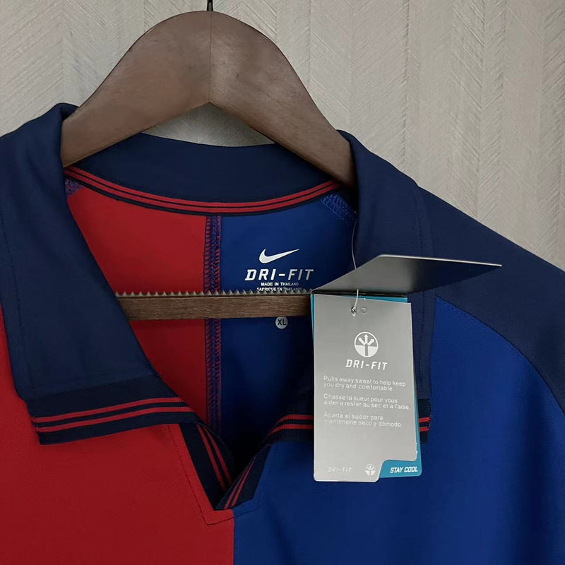 Camiseta Barcelona Retro Home 100th Anniversary + 5 REGALOS 🎁