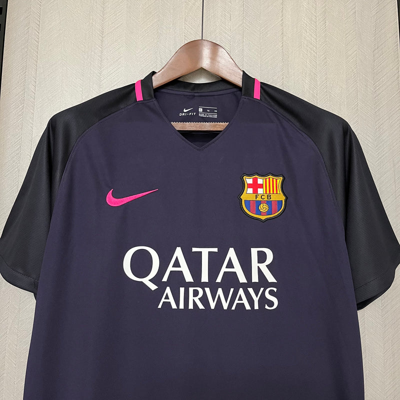 Camiseta Barcelona Retro Away 2016/17 + 5 REGALOS 🎁