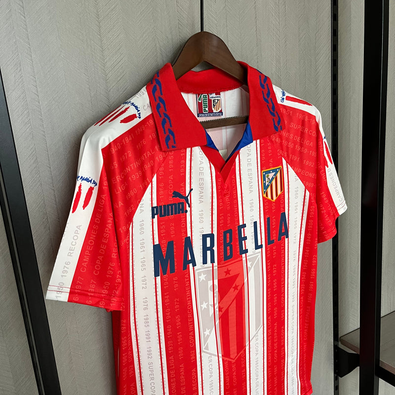 Camiseta Atletico de Madrid Retro Home 1994/95 + 5 REGALOS 🎁