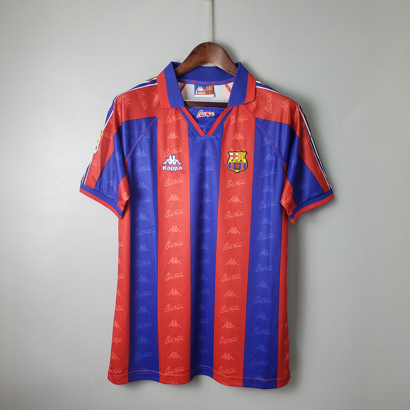 Camiseta Barcelona Retro Home 1996/97 + 5 REGALOS 🎁