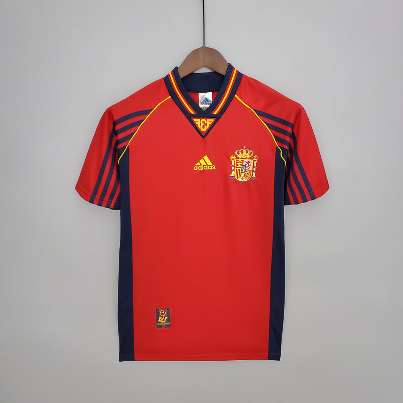 Camiseta España Primera Retro 1998 + 5 REGALOS 🎁