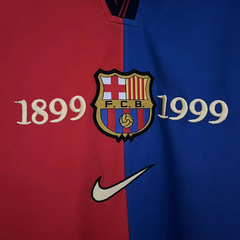 Camiseta Barcelona Retro Home 100th Anniversary + 5 REGALOS 🎁