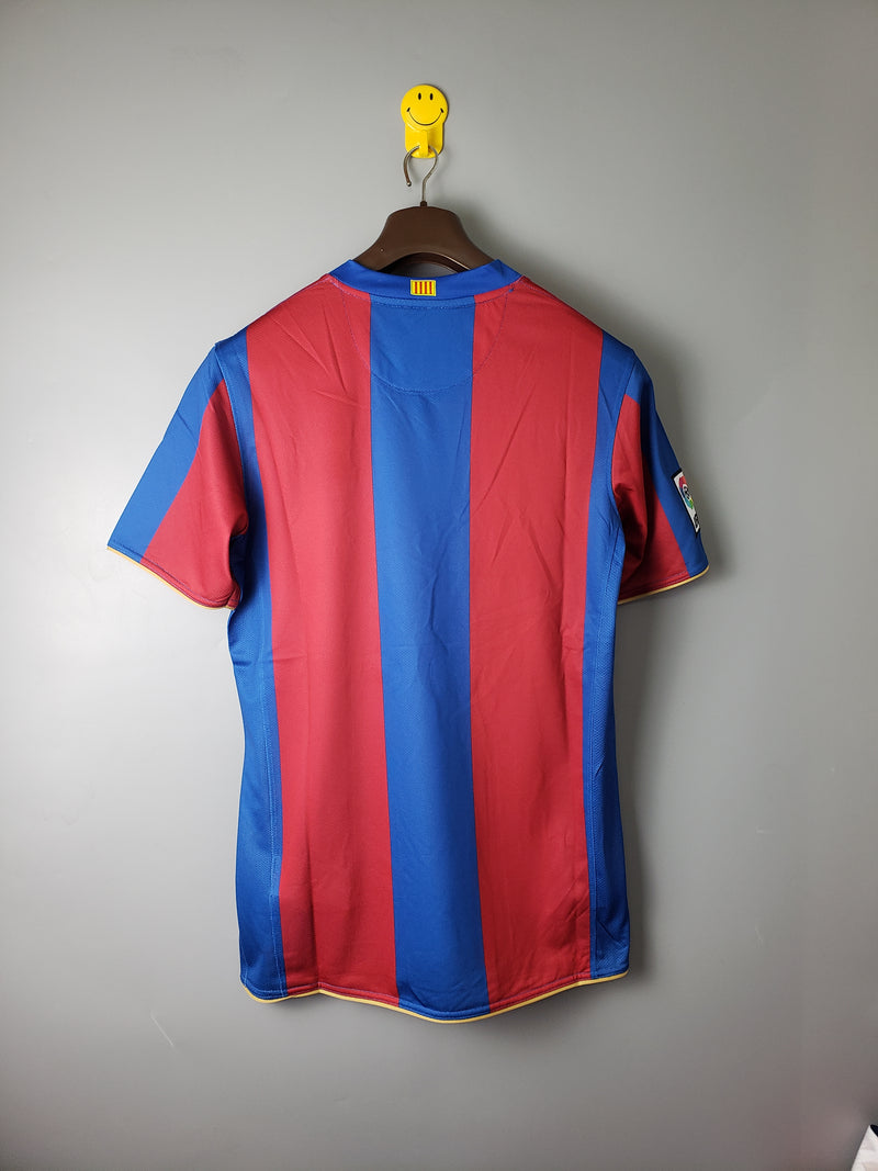 Camiseta Barcelona Retro Home 2007/08 + 5 REGALOS 🎁