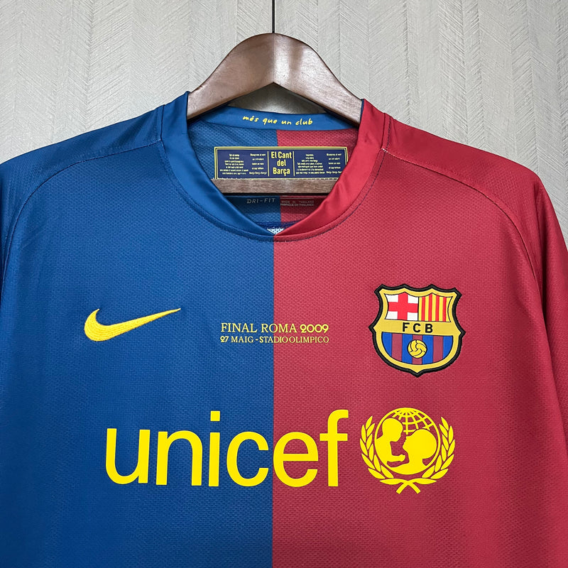 Camiseta Barcelona Retro Home 2008/09 + 5 REGALOS 🎁