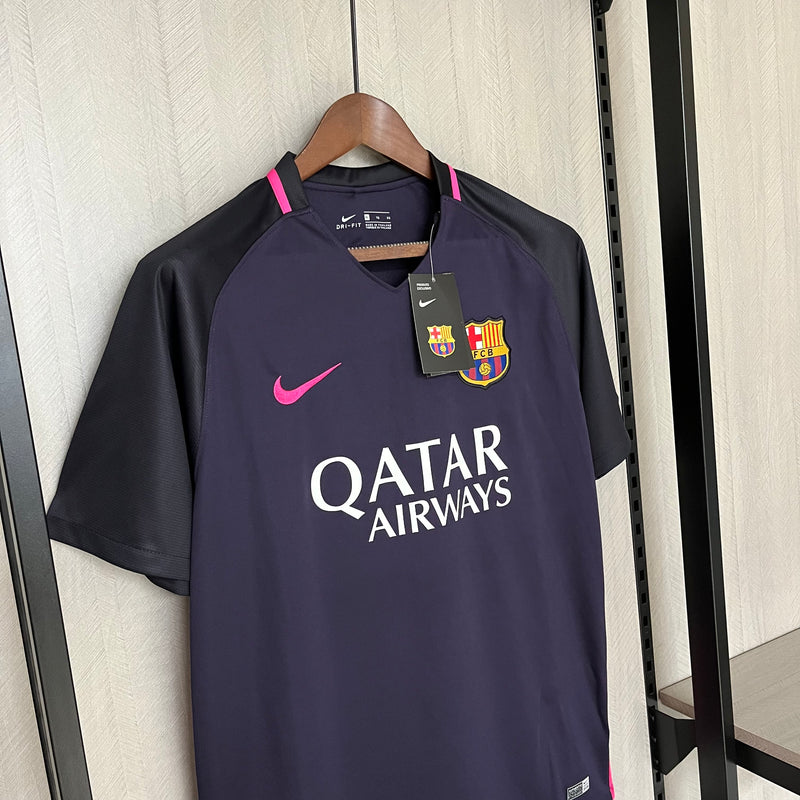 Camiseta Barcelona Retro Away 2016/17 + 5 REGALOS 🎁