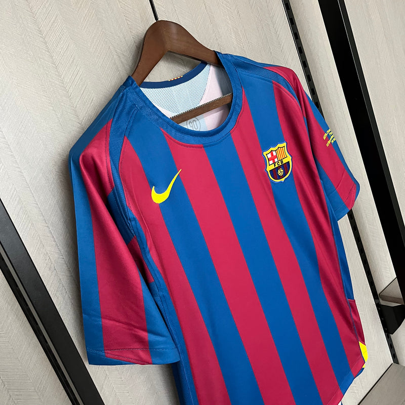 Camiseta Barcelona Retro Home 2005/06 + 5 REGALOS 🎁