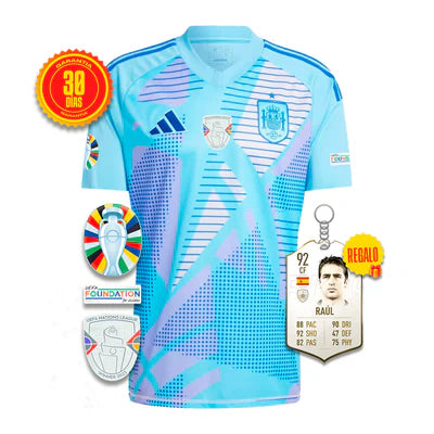 Camiseta España Equipación Portero EUROCOPA 2024 + 5 REGALOS 🎁