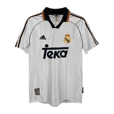 Camiseta Real Madrid Retro Home 1999/00 + 5 REGALOS 🎁