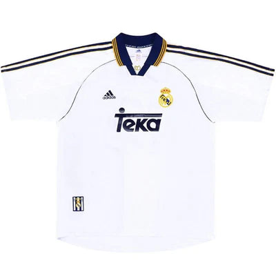 Camiseta Real Madrid Retro Home 1999/00 + 5 REGALOS 🎁