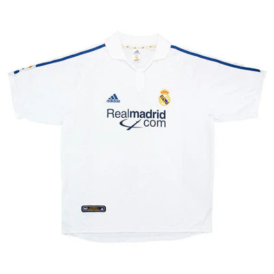 Camiseta Real Madrid Retro Home 2001/02 + 5 REGALOS 🎁