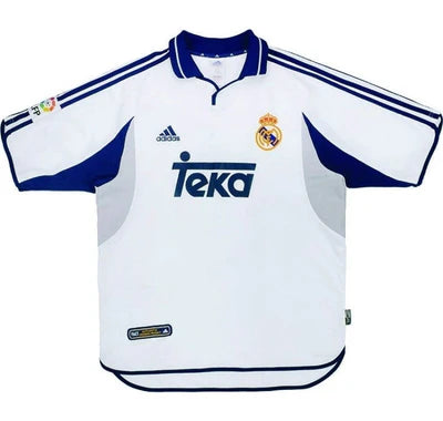 Camiseta Real Madrid Retro Home 2000/01 + 5 REGALOS 🎁