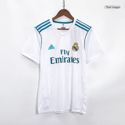 Camiseta Real Madrid Retro Home 2017/18 + 5 REGALOS 🎁