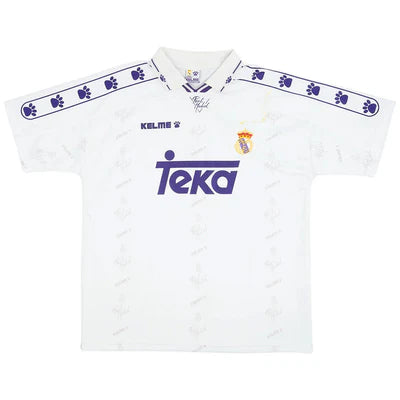 Camiseta Real Madrid Retro Home 1995/96 + 5 REGALOS 🎁