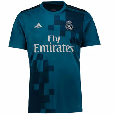 Camiseta Real Madrid Retro Tercera Away 2017/18 + 5 REGALOS 🎁