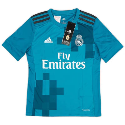 Camiseta Real Madrid Retro Tercera Away 2017/18 + 5 REGALOS 🎁