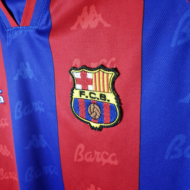 Camiseta Barcelona Retro Home 1996/97 + 5 REGALOS 🎁