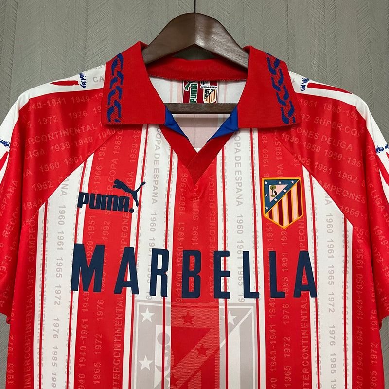 Camiseta Atletico de Madrid Retro Home 1994/95 + 5 REGALOS 🎁