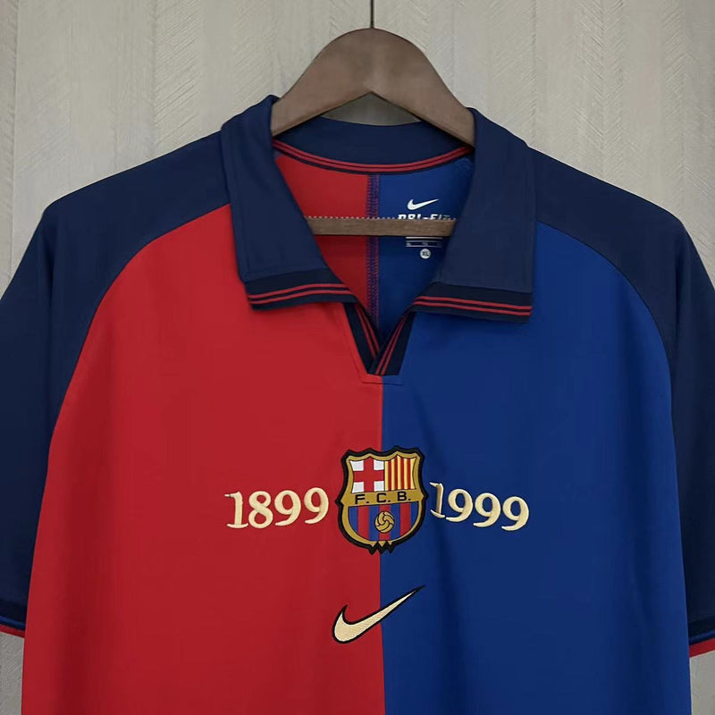 Camiseta Barcelona Retro Home 100th Anniversary + 5 REGALOS 🎁