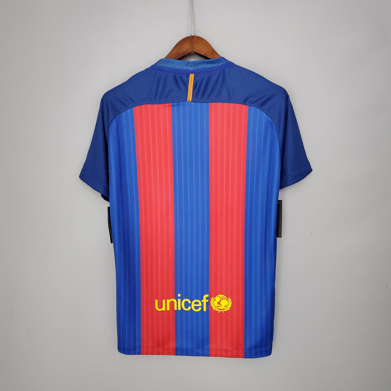 Camiseta Barcelona Retro Home 2016/17 + 5 REGALOS 🎁