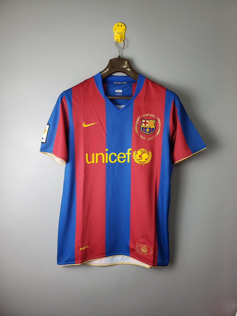 Camiseta Barcelona Retro Home 2007/08 + 5 REGALOS 🎁