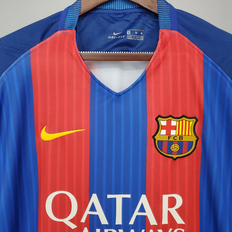 Camiseta Barcelona Retro Home 2016/17 + 5 REGALOS 🎁